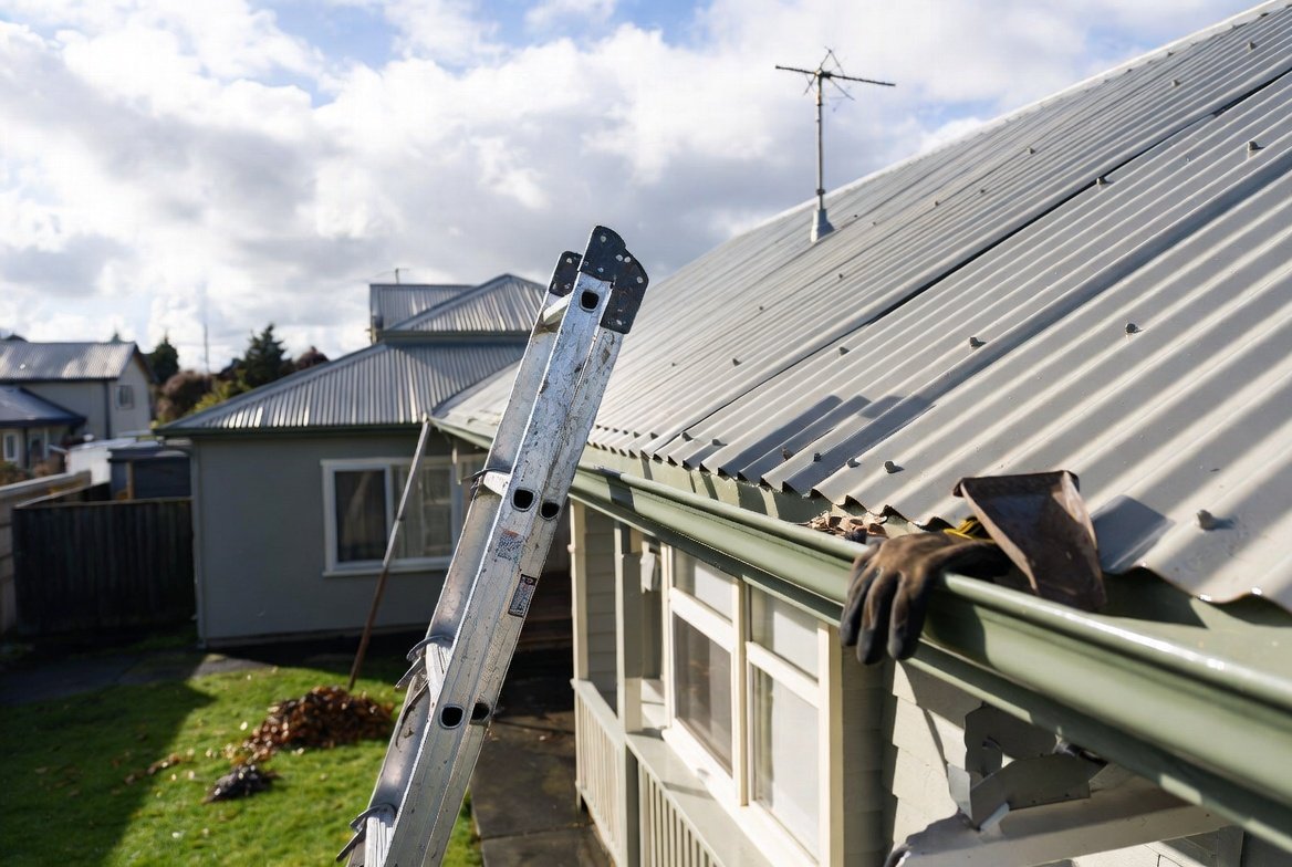 Gutter cleaning lawn and garden maintenance Auckland
